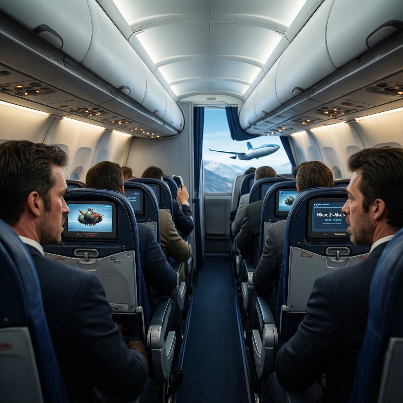 Самолет united airlines развернулся из-за подозрительного имени bluetooth-сети