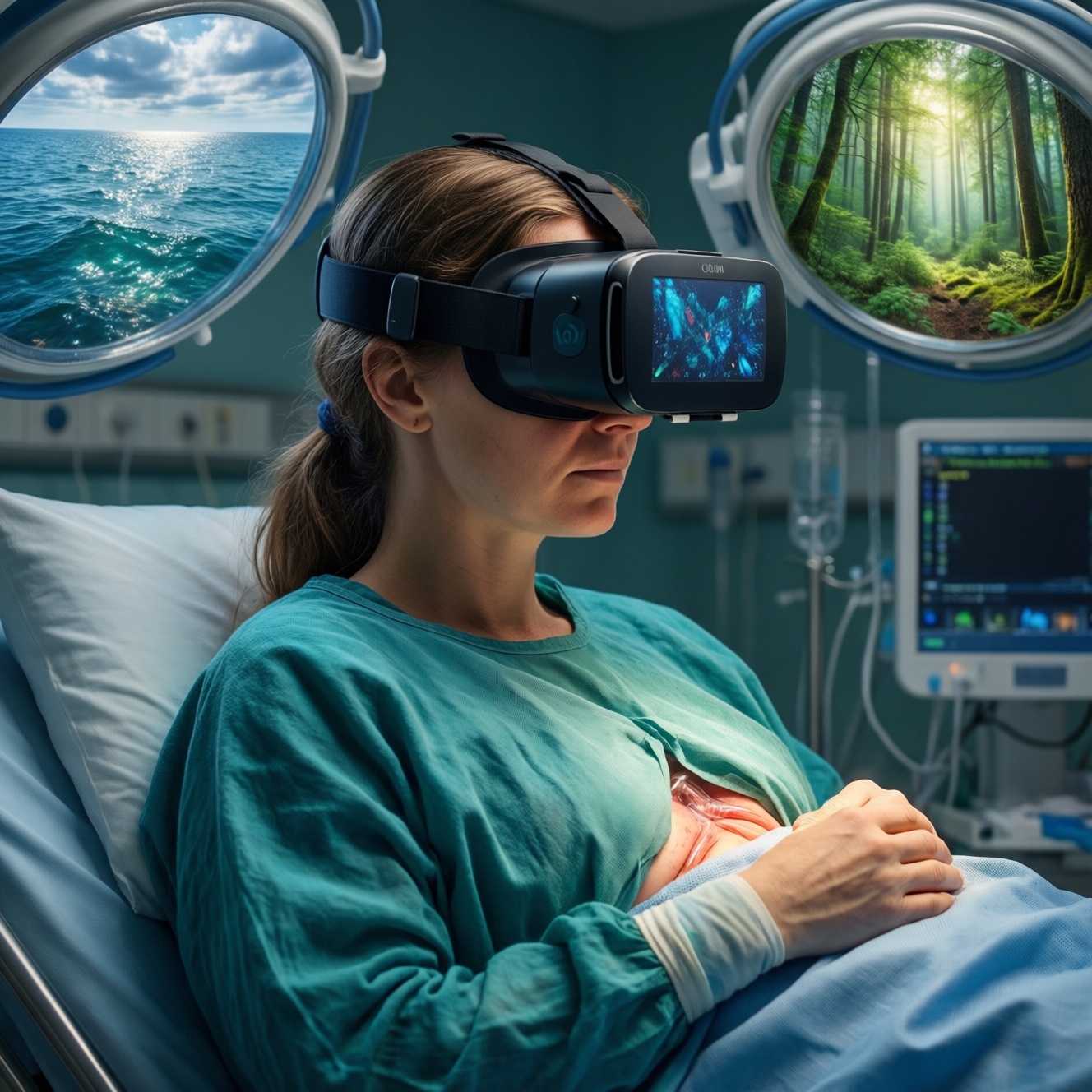 Vr-очки в роддомах России: немедикаментозное обезболивание во время схваток