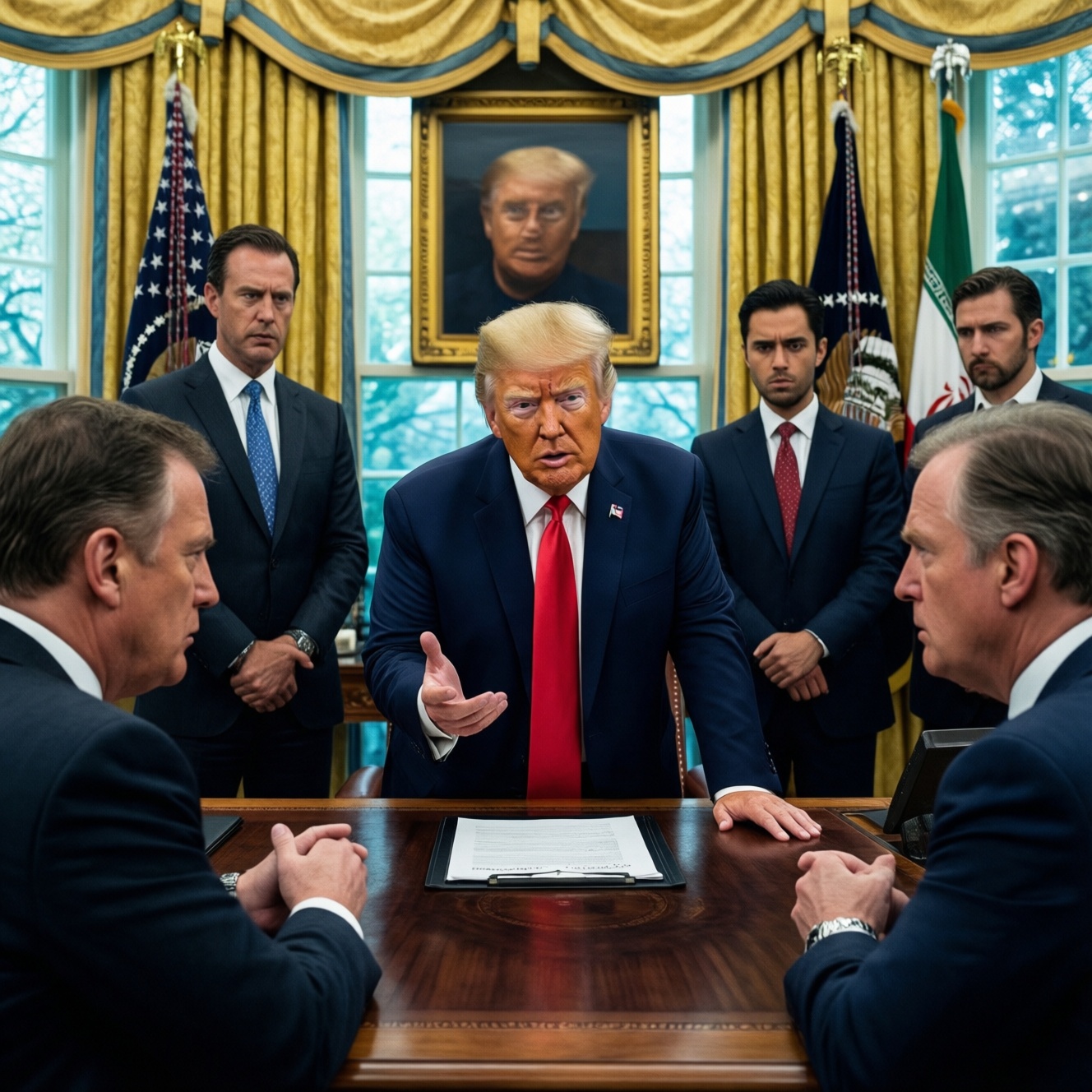 Трамп обсуждает расширение ударов по Ирану и давление на Ормузский пролив